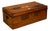 19th C. Monogrammed Travel Blanket Chest Trunk For Sale