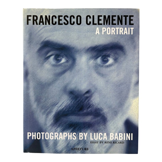 Photographic Art Book-Francesco Clemente, a Portrait, Photographs by Luca Babini, 1999 For Sale