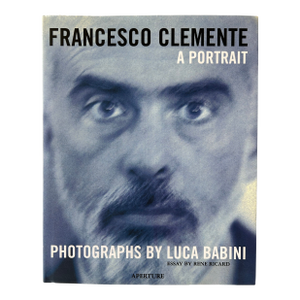 Photographic Art Book-Francesco Clemente, a Portrait, Photographs by Luca Babini, 1999