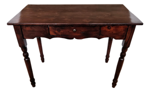 Antique Italian Walnut Desk, 1890s