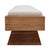 Contemporary Italian bench in a striking Brutalist style, featuring sculptural, architectural lines. The piece consists of...