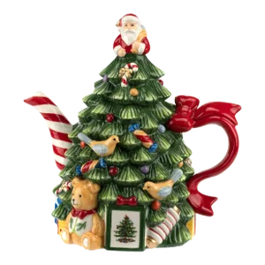 Spode Christmas Tree Tree Teapot