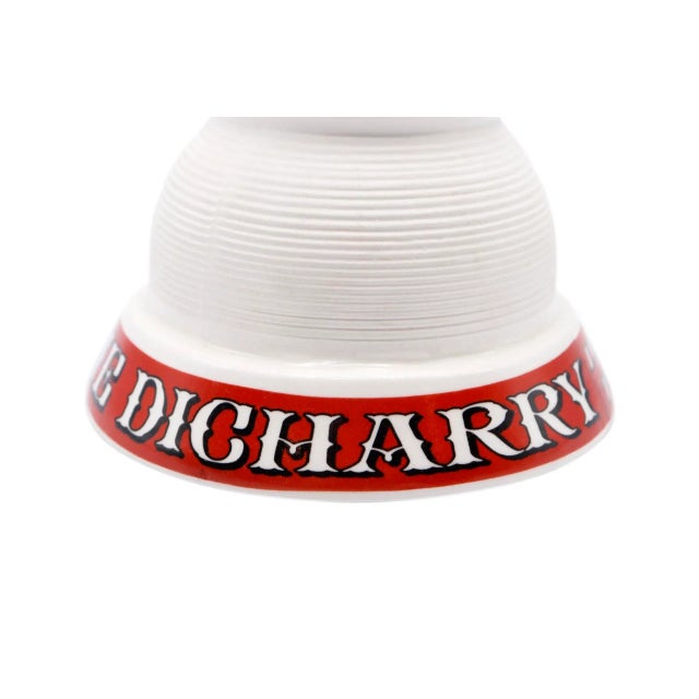 Absinthe Dicharry French Ceramic Match Strikers - a Pair For Sale - Image 4 of 6