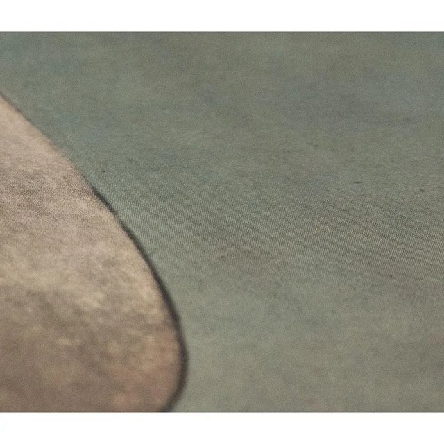 Cornflower Blue 1954 After Pablo Picasso "Woman on the Beach", Period First Limited Edition Offset Lithograph For Sale - Image 8 of 13