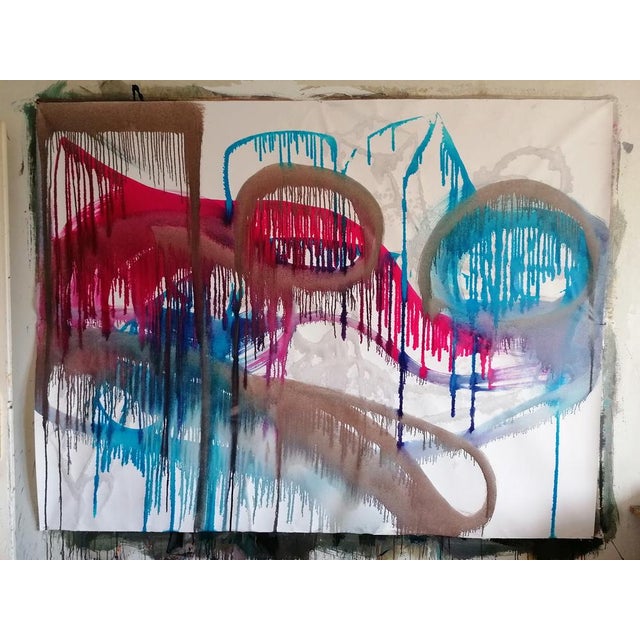 Stefano Mazzolini, Odessa, 2023, Acrylic & Oil on Canvas For Sale - Image 14 of 16