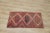1960s Turkish Traditional Geometric Design Hand Knotted Small Red Oushak Rug For Sale - Image 4 of 13
