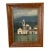 Vintage Mid-Century Brazilian Painting Signed f.t. Gobo - Santa Rita, Paraty, Brazil For Sale