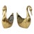 Vintage Swan Planters in Brass, Set of 2 For Sale - Image 10 of 15