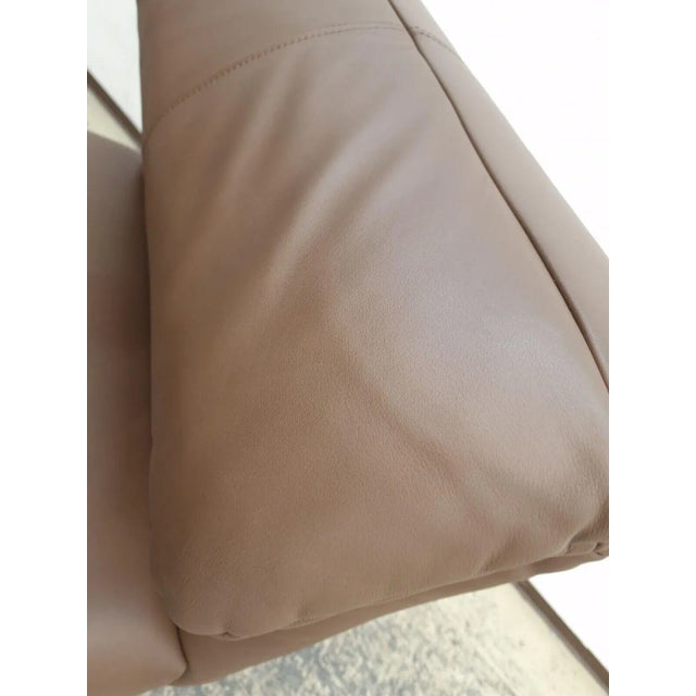 Plura Leather Armchair in Brown from Rolf Benz For Sale - Image 10 of 13