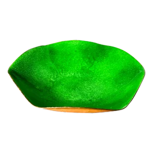 Leon Statham Mid Century Modern Free Form Copper Enamel Bowl