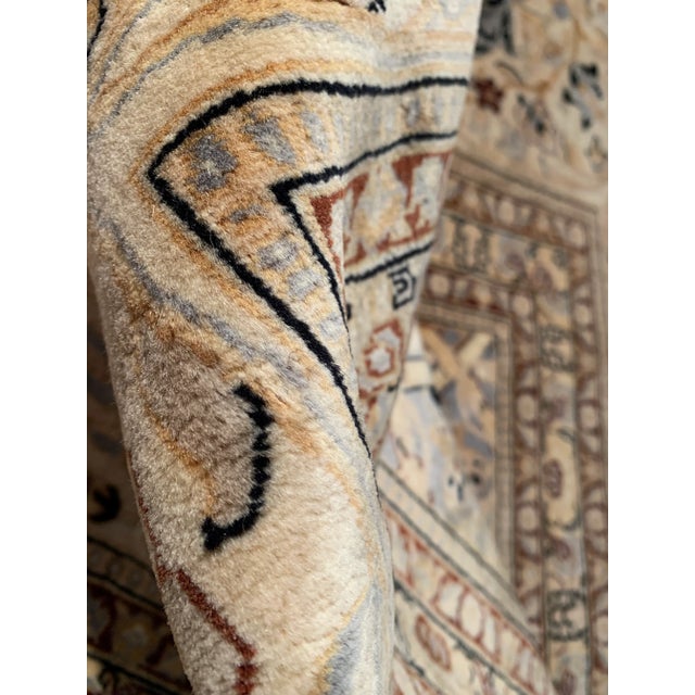 2020s Fine Hand Knotted Tabriz Design Rug For Sale In Washington DC - Image 6 of 9