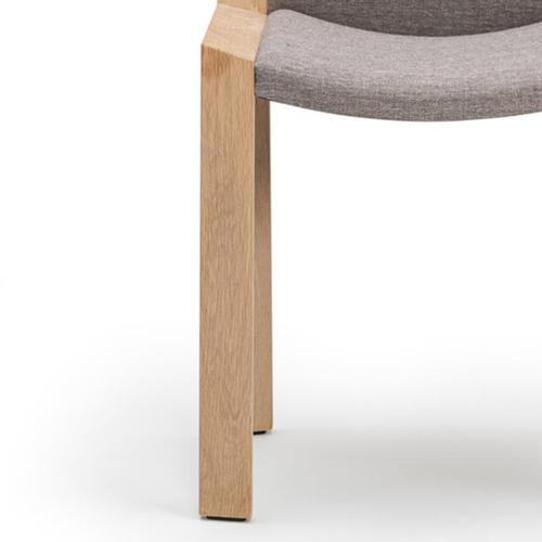 Not Yet Made - Made To Order Model 300 Chairs in Wood and Kvadrat Fabric by Joe Colombo for Karakter, Set of 2 For Sale - Image 5 of 6