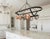 French Country Wrought Iron Oval Hanging Pot Rack For Sale - Image 11 of 12