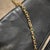 A 1970s High Quality Black Leather and Brass Italian Shoulder Bag For Sale - Image 6 of 12