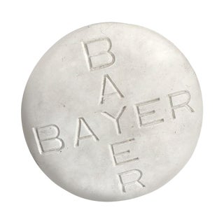 Vintage Pop Art Plaster Bayer Aspirin For Sale