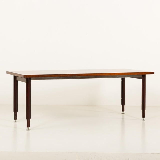 Mid-Century Modern Mid-Century Italian Rosewood Table, 1960s For Sale - Image 3 of 12