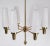 Swedish Brass Chandelier, 1950s For Sale - Image 4 of 13