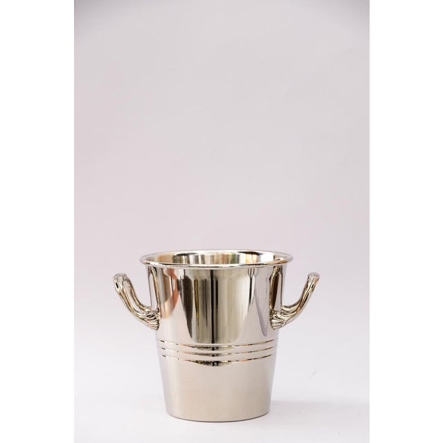 Champagne or wine cooler alpaca vienna around 1950s Only Polished
