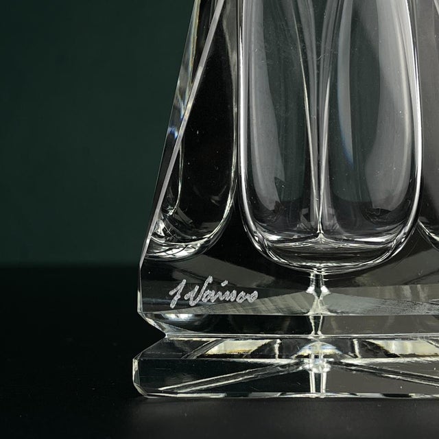 Mid-Century Modern Vintage Crystal Perfume Bottle by Italo Varisco for Varisco, 1960s For Sale - Image 3 of 17