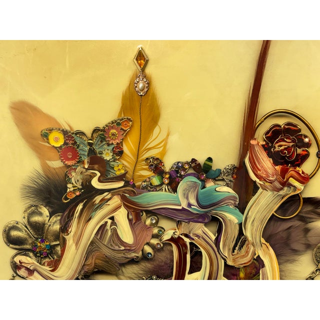 Peter Daskaloff “Capriccio 35-1” Mixed Media Assemblage Artwork For Sale - Image 4 of 12