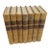 19th Century Leather Book Bindings - Set of 7 For Sale