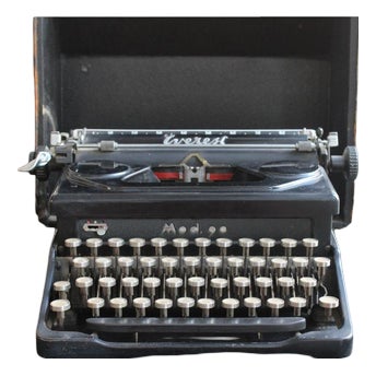 Everest Typewriter from La Serio, 1940s For Sale