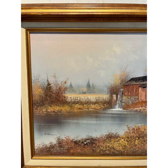 Rustic Barn by a Pond by Rothman ? From a Studio in Woodstock New York For Sale - Image 4 of 6