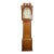 Early 19th Century Late Georgian Period English Grandfather Clock With Moon Phase Dial For Sale