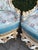 1970 Louis XVI White Beech Turquoise Lounge Chairs-Pair For Sale - Image 4 of 12