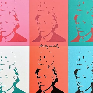 After Andy Warhol, 9x Self Portrait, 1980s, Print