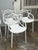 White In the Style of Kartell Masters Dining Chairs, Set of Four For Sale - Image 8 of 12