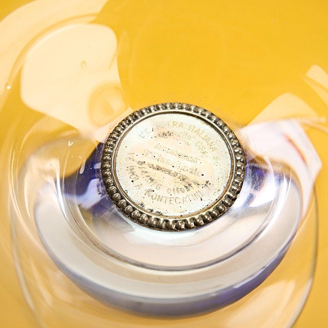 Silver Vintage Italian Plate by Argenteria PG Mestre For Sale - Image 8 of 9