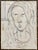 Portrait of a lady with long hair by Latvian artist Erika Romane (1920-2000). Romane was an educator and well known in...
