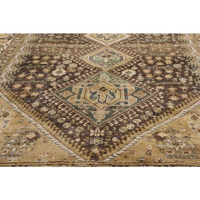 Early 20th Century Antique Persian Malayer Gallery Rug - 05'01 X 10'03 For Sale - Image 5 of 9