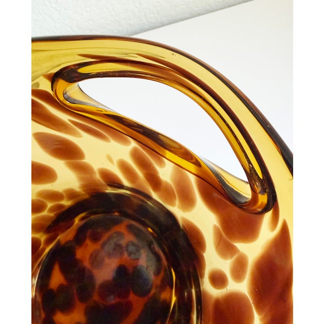 1950s Christian Dior Empoli Tortoise Glass Bottle Chiller For Sale - Image 14 of 16