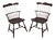 S. Bent Bros Solid Maple Windsor Chairs - a Pair For Sale