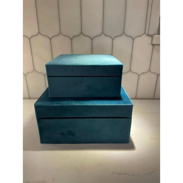 Modern Transitional Style Decorative Box- A Pair For Sale - Image 4 of 10