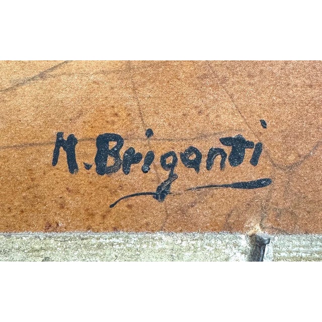 Traditional Nicholas Briganti 1890s Impressionist Painting For Sale - Image 3 of 3