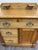 Brown Antique Late Victorian Eastlake Style Golden Oak Washstand Commode For Sale - Image 8 of 15