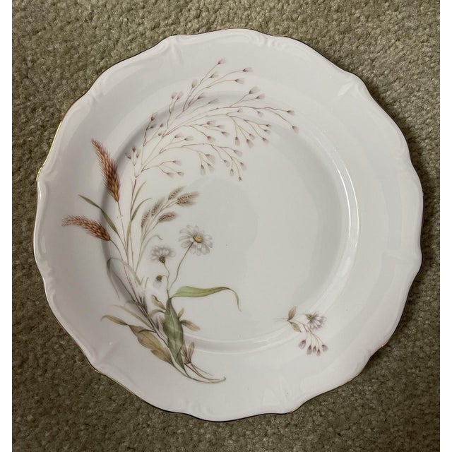 1960s Wheat & Daisy Porcelain China Set- 89 Pieces For Sale - Image 4 of 12