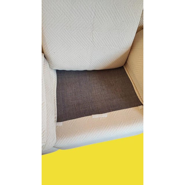 Textile Fabric Armchairs, 1980s, Set of 2 For Sale - Image 7 of 9