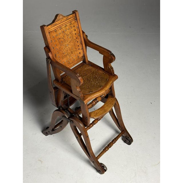 Antique Victorian High Chair For Sale - Image 13 of 18