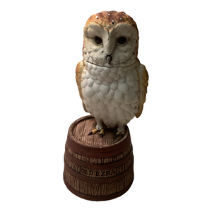 Vintage Old Ezra Owl Whiskey Decanter