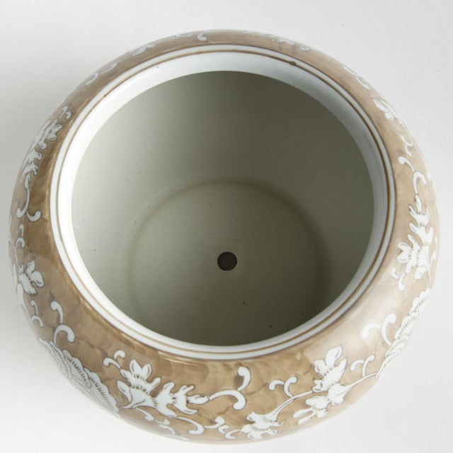 Kenneth Ludwig Chicago Province Lotus Planter Small For Sale - Image 4 of 4