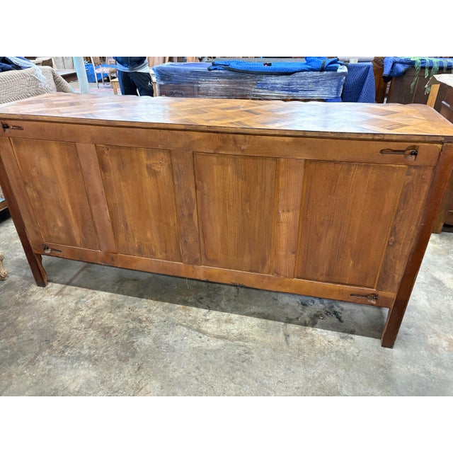 Late 19th Century French Louis XV Enfilade Circa 1880 Walnut Wood From South East of France For Sale - Image 5 of 5