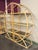 Late 20th Century 84-Inch Rattan Half-Round Etageres With Smoked Glass Shelves - A Pair For Sale - Image 5 of 8