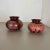 German Pottery Vase Objects from Steuler Ceramics, 1970s, Set of 2 For Sale - Image 3 of 18