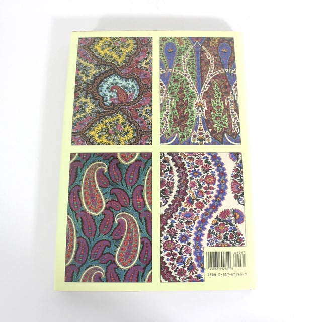 Vintage Paisley Patterns a Design Source Book Hardcover 1989 For Sale - Image 4 of 12