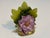 Mid 20th Century Vintage German Porcelain Flower Place Card Holders - Set of 9 For Sale - Image 5 of 11