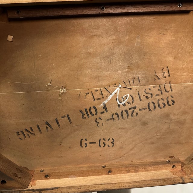 Mid Century Modern Drexel Serving Tray Side Table For Sale - Image 10 of 12